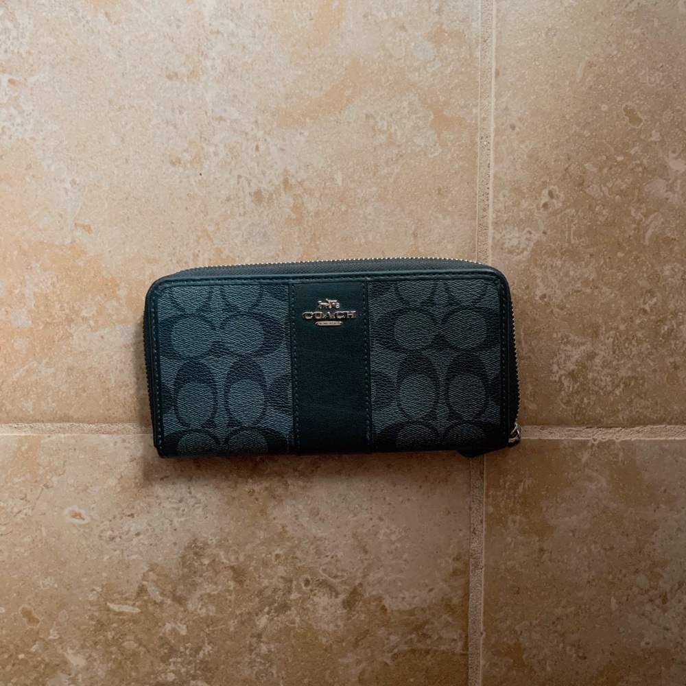 Coach Accordion Zip Wallet